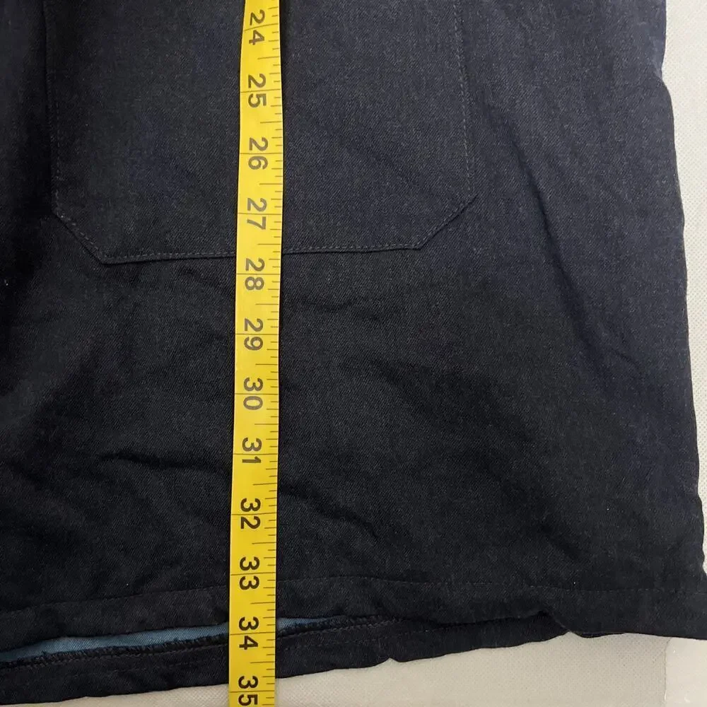 Steel Grip Heavy Duty Blue Button Up Work Jacket Size Large Arc Rating